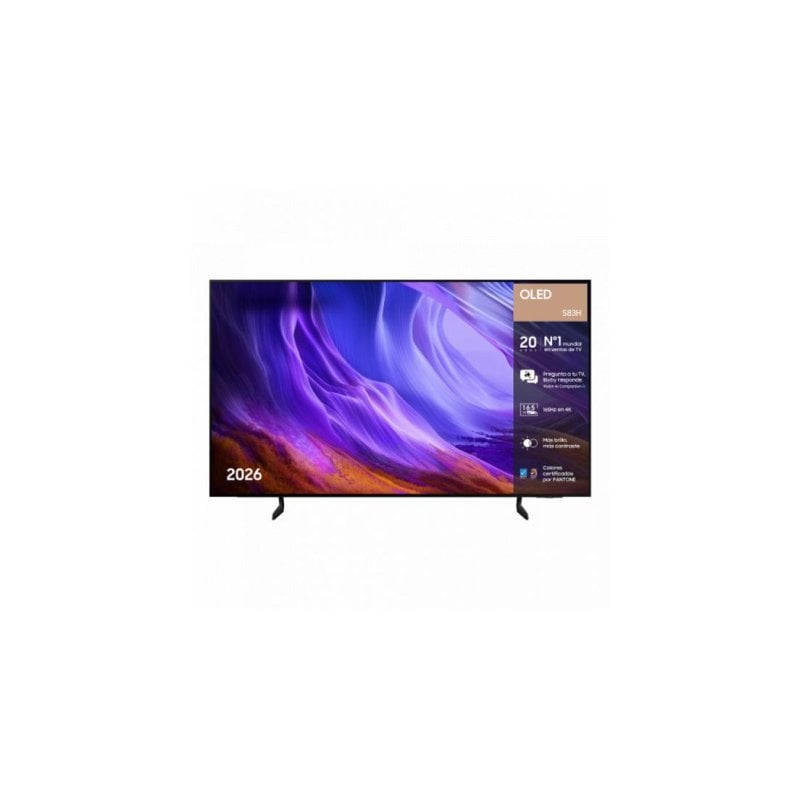 TV Samsung OLED S83H 65" 4K UltraHD 120Hz Smart TV Tizen HDR10+ Dolby Atmos Vision AI