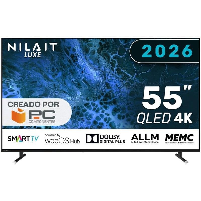 TV Nilait QLED 55UD8004SWOS 55" 4K UltraHD 60Hz Smart TV WebOS HDR10