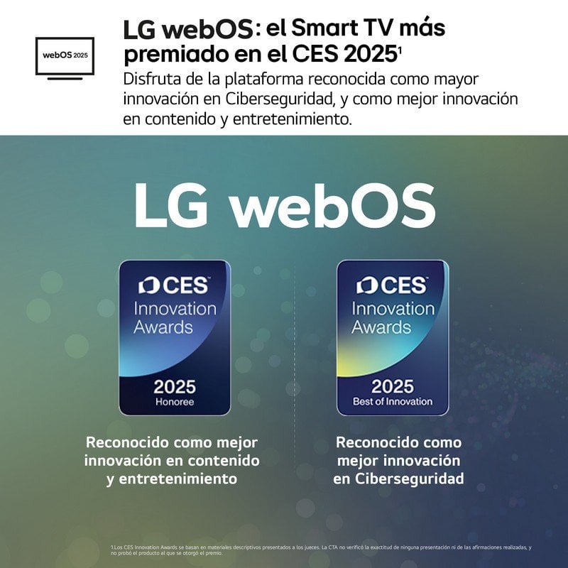 TV LG OLED evo OLED42C54LA 42" 4K UltraHD 144Hz Smart TV WebOS HDR10 Dolby Atmos Dolby Vision