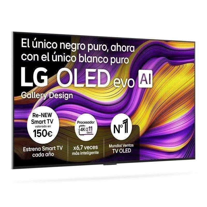 TV LG OLED evo AI OLED55G54LW 55" 4K UltraHD 120Hz Smart TV WebOS HDR10 Dolby Vision