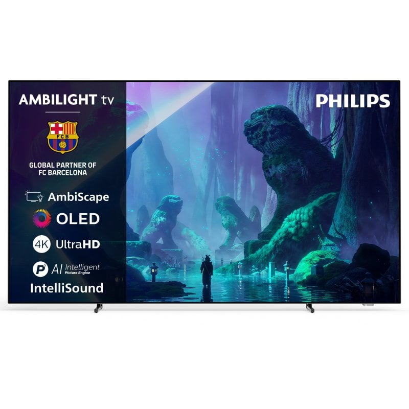 TV Philips OLED 65OLED801 65" 4K UltraHD 120Hz Smart TV Titan OS HDR10+ Dolby Atmos