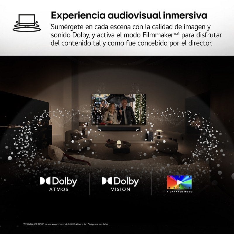 TV LG OLED evo OLED42C54LA 42" 4K UltraHD 144Hz Smart TV WebOS HDR10 Dolby Atmos Dolby Vision