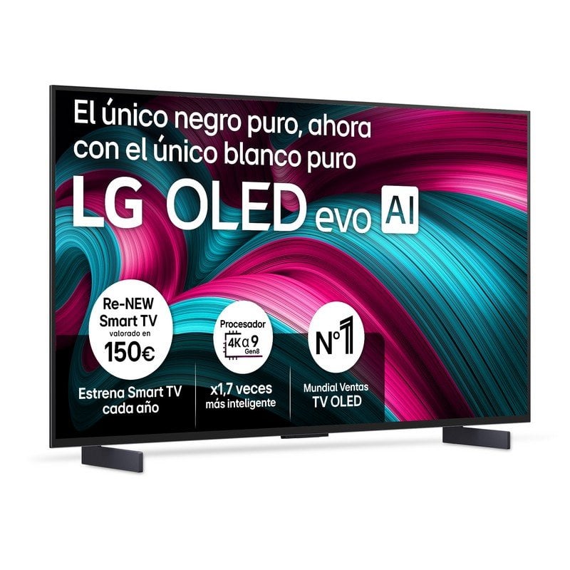 TV LG OLED evo OLED42C54LA 42" 4K UltraHD 144Hz Smart TV WebOS HDR10 Dolby Atmos Dolby Vision