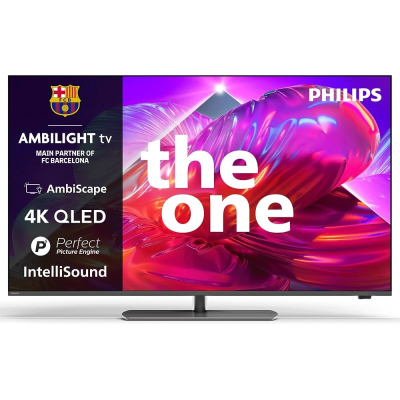 TV Philips QLED 50PQS9011 50" 4K UltraHD 120Hz Smart TV Titan OS HDR10+ Ambilight