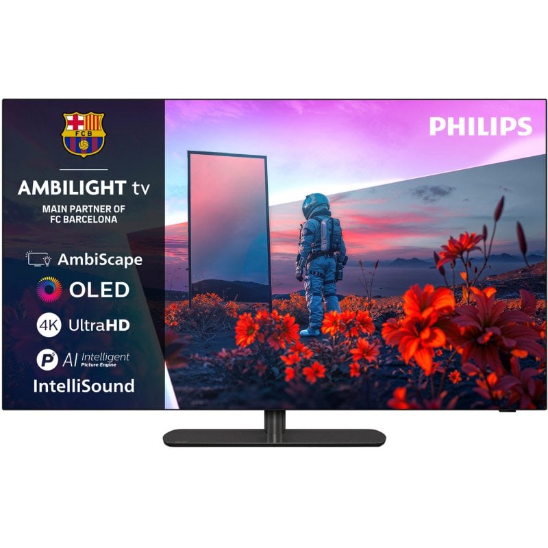 TV Philips OLED 42OLED811 42" 4K UltraHD 120Hz Smart TV Google TV HDR10+ Dolby Atmos Ambilight