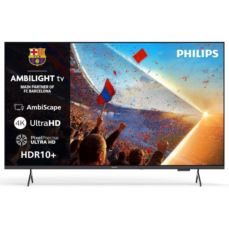 TV Philips LED 55PUS8001 55" 4K UltraHD 60Hz Smart TV Titan OS HDR10+ Ambilight