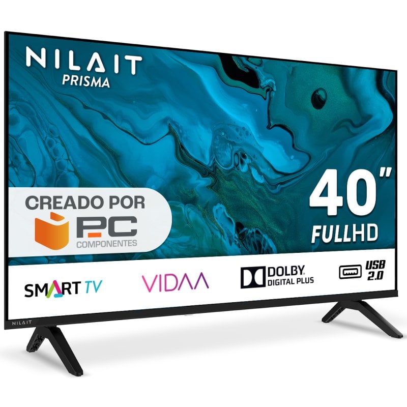 TV Nilait LED Prisma 40FD7004SVIOS 40" Full HD 60Hz Smart TV VIDAA Dolby Audio