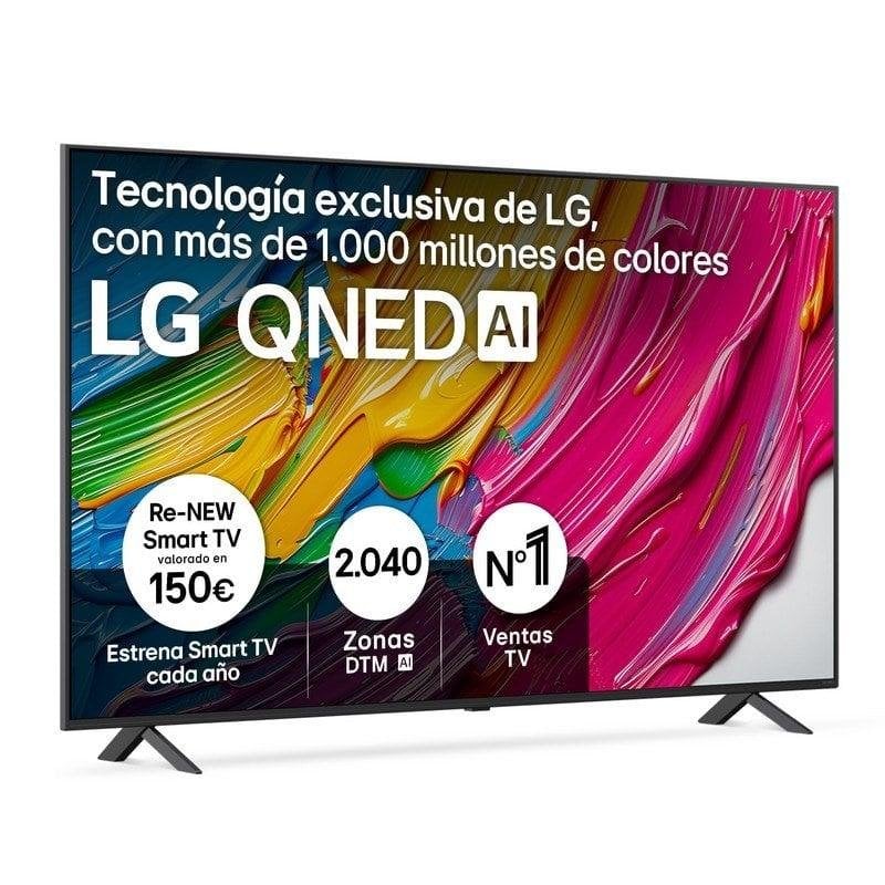 TV LG QNED 65QNED80A6A 65" 4K UltraHD 60Hz Smart TV WebOS HDR10 AI Sound Pro