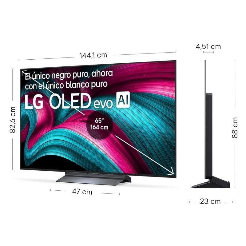 TV LG OLED evo OLED65C54LA 65" 4K UltraHD 144Hz Smart TV WebOS Dolby Vision Atmos Gaming PRO