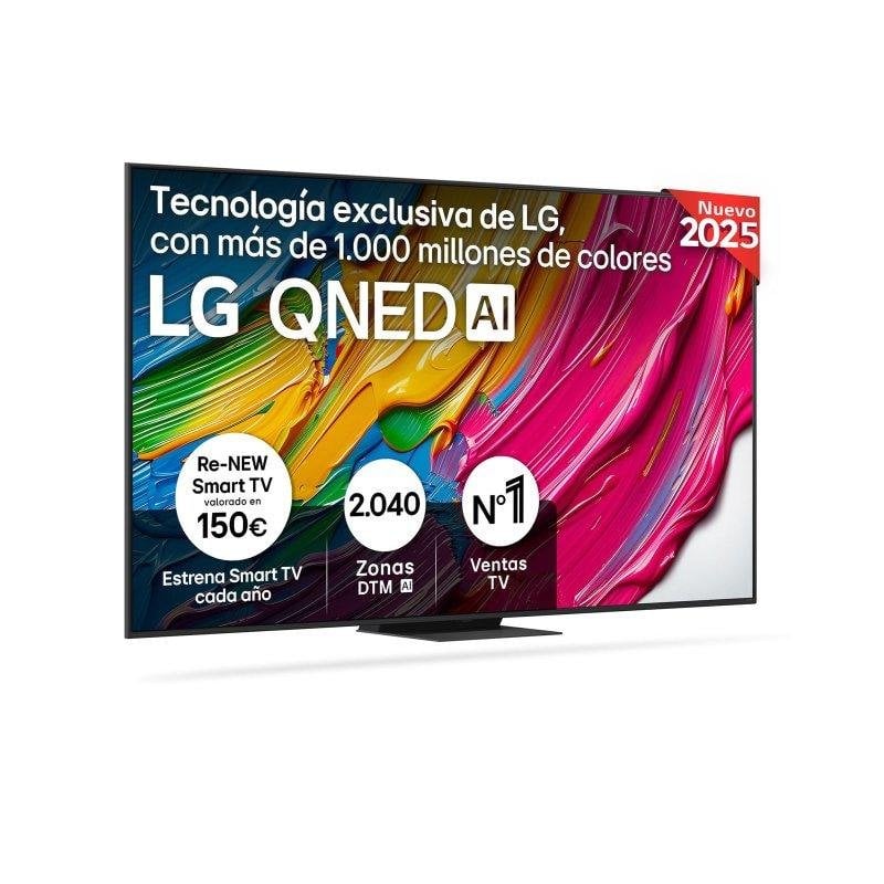 TV LG QNED 86QNED81A6A 86" 4K UltraHD 60Hz Smart TV WebOS HDR10 Pro AI