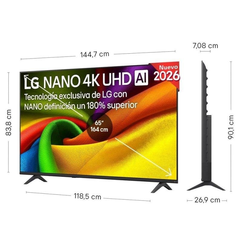 TV LG NanoCell 65NU850B6LA 65" 4K UltraHD 60Hz Smart TV WebOS HDR10 Pro AI Gaming