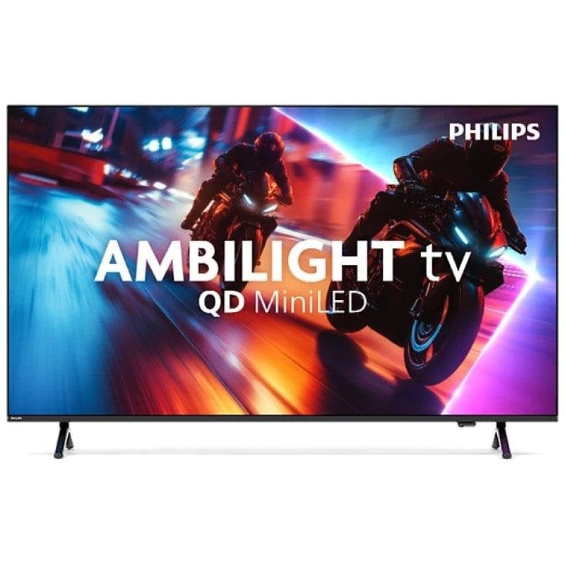 TV Philips QD MiniLED 55MLED920 55" 4K UltraHD 120Hz Smart TV Titan OS Dolby Vision Atmos Ambilight