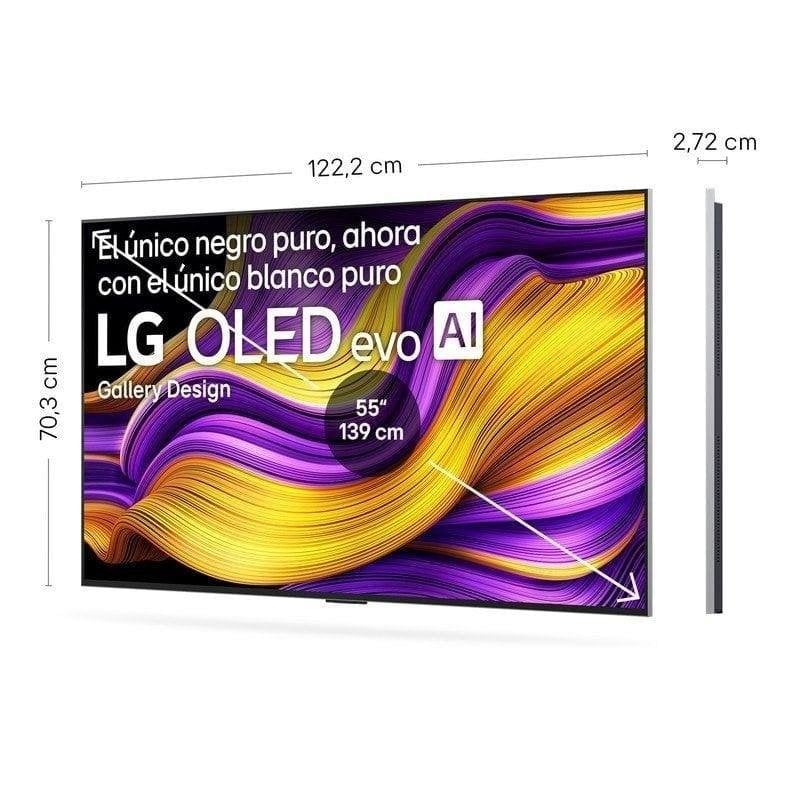 TV LG OLED evo AI OLED55G54LW 55" 4K UltraHD 120Hz Smart TV WebOS HDR10 Dolby Vision