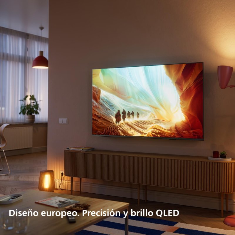 TV Philips QLED 55PQS7801/12 55" 4K UltraHD 60Hz Smart TV Titan OS HDR10+ Dolby Atmos