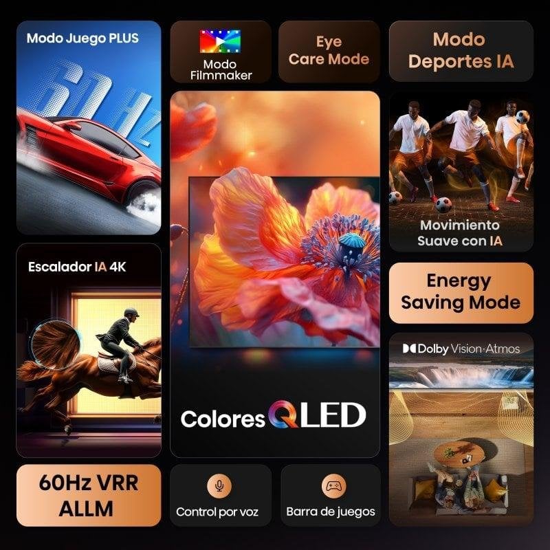 TV Hisense QLED 75E7Q 75" 4K UltraHD 60Hz Smart TV VIDAA HDR10 Dolby Vision Atmos Alexa