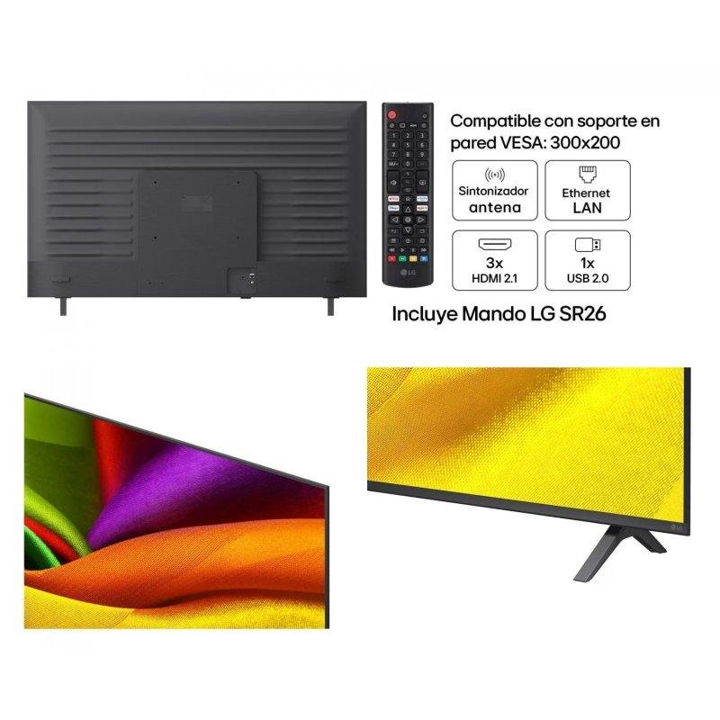 TV LG NanoCell 43NU8E0B3LA 43" 4K UHD 60Hz Smart TV WebOS HDR10 AI Sound