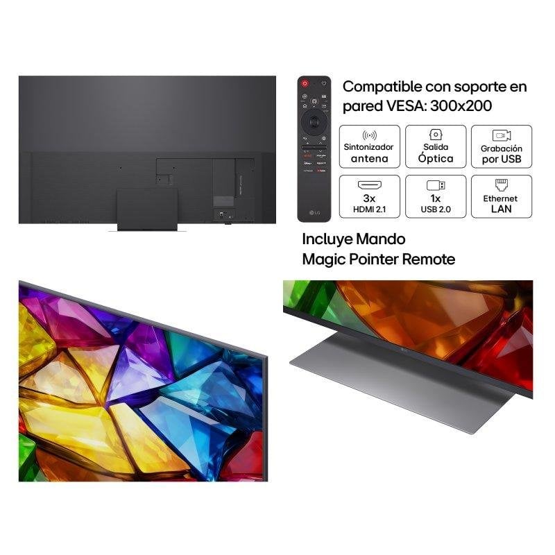 TV LG Mini RGB 75MRGB87B6B 75" 4K UltraHD 120Hz Smart TV WebOS Dolby Vision Dolby Atmos