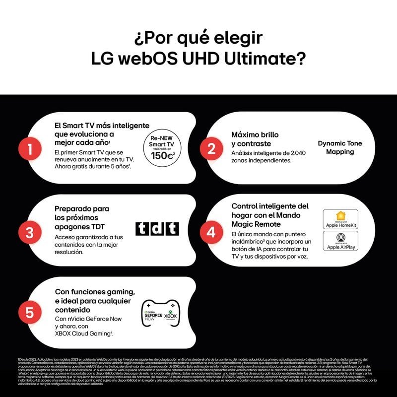 TV LG LED 75UA74006LB 75" 4K UltraHD 60Hz Smart TV WebOS HDR10 Pro AirPlay2