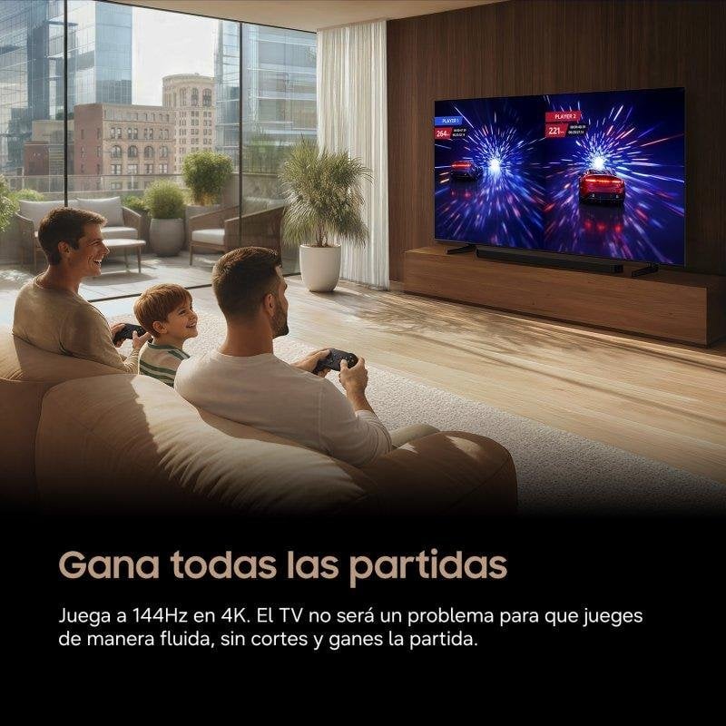TV Samsung Neo QLED TQ65QN80HAUXXC 65" 4K UltraHD 144Hz Smart TV Tizen HDR10+ Dolby Atmos