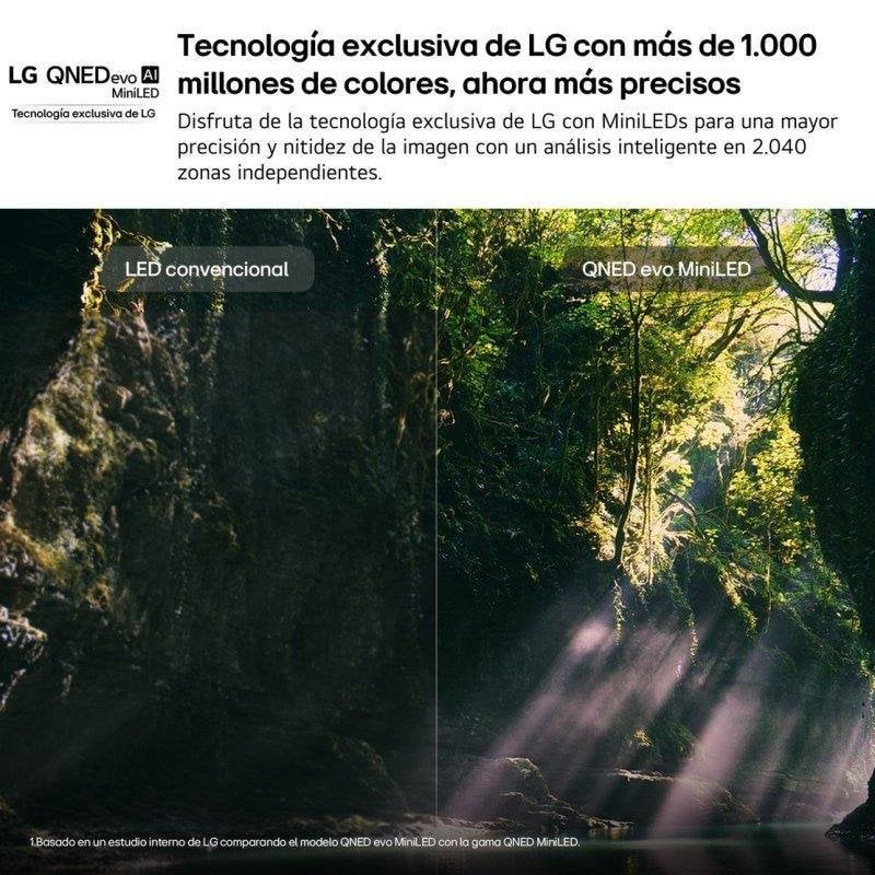 TV LG QNED MiniLED 55QNED86B6B 55" 4K UltraHD 144Hz Smart TV WebOS Dolby Vision