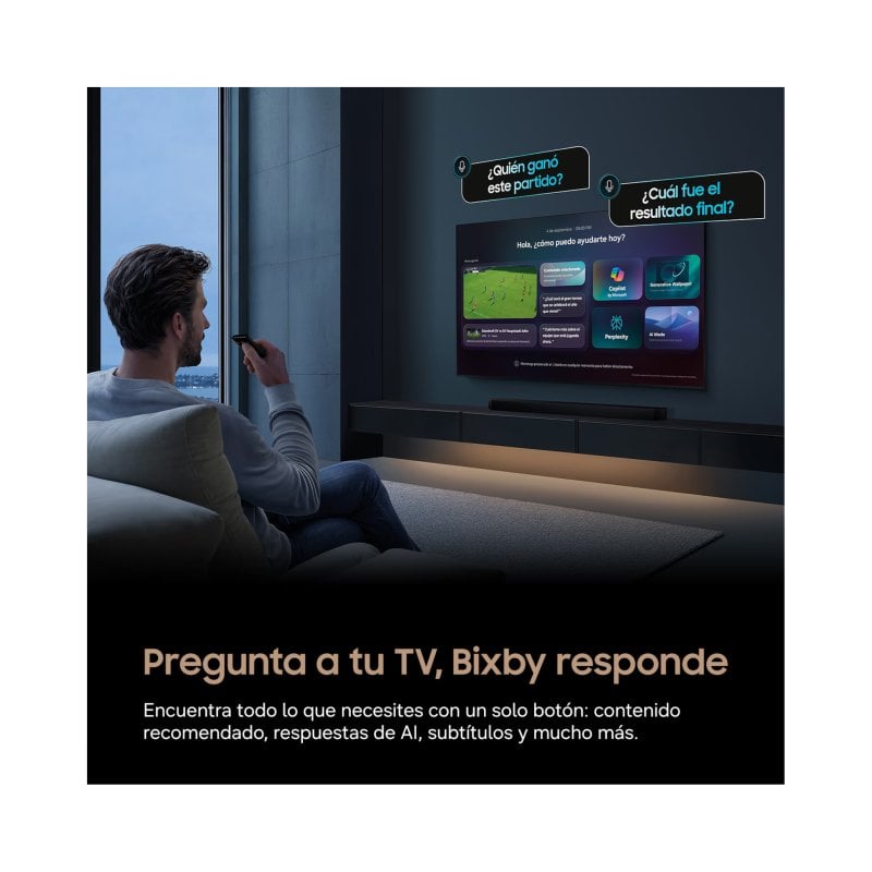 TV Samsung LED TU65U8075HUXXC 65" 4K UltraHD 50Hz Smart TV Tizen HDR10+ Crystal Processor