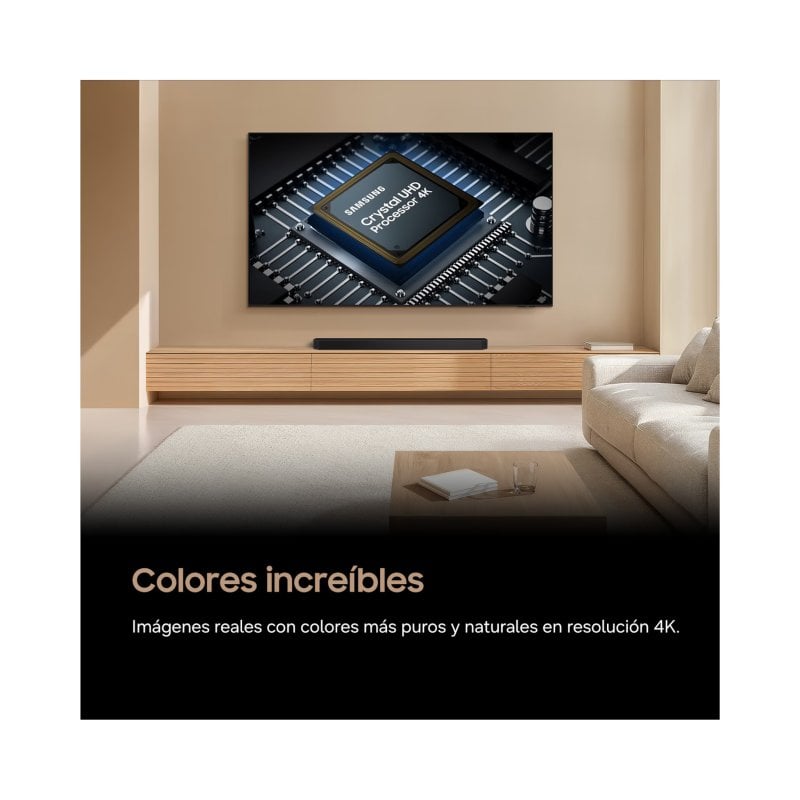 TV Samsung LED TU75U8075HUXXC 75" 4K UltraHD 120Hz Smart TV Tizen HDR10+ Gaming Hub
