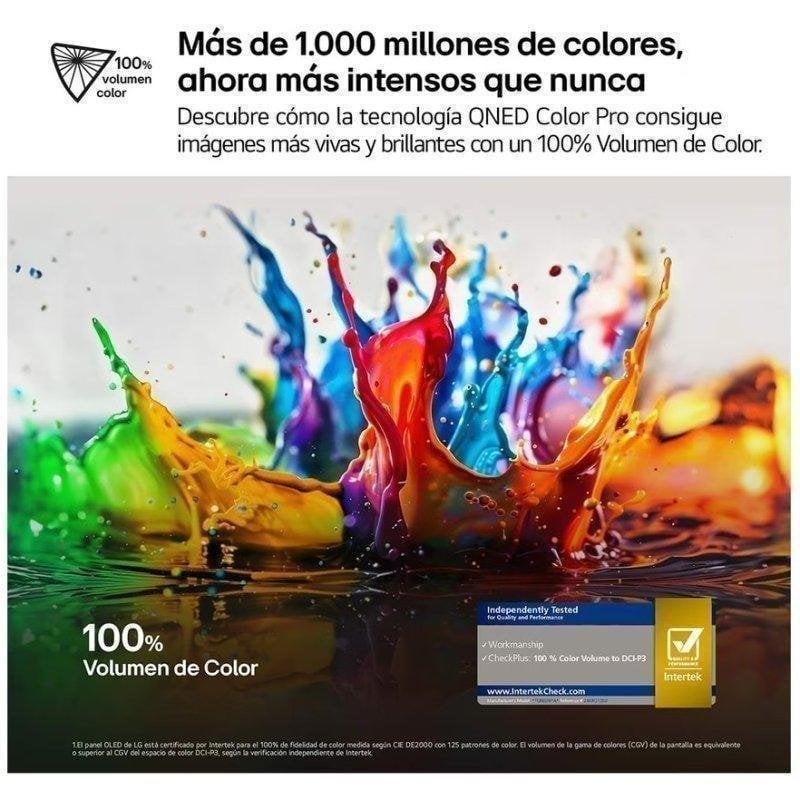 TV LG QNED 55QNED80A3A 55" 4K UltraHD 60Hz Smart TV WebOS HDR10 Colore QNED IA