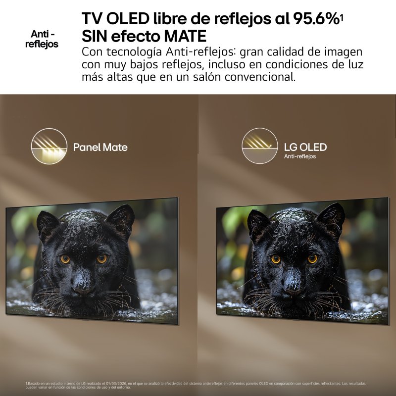 TV LG OLED AI OLED65B6ELC 65" 4K UltraHD 120Hz Smart TV WebOS HDR10 Dolby Vision Gaming