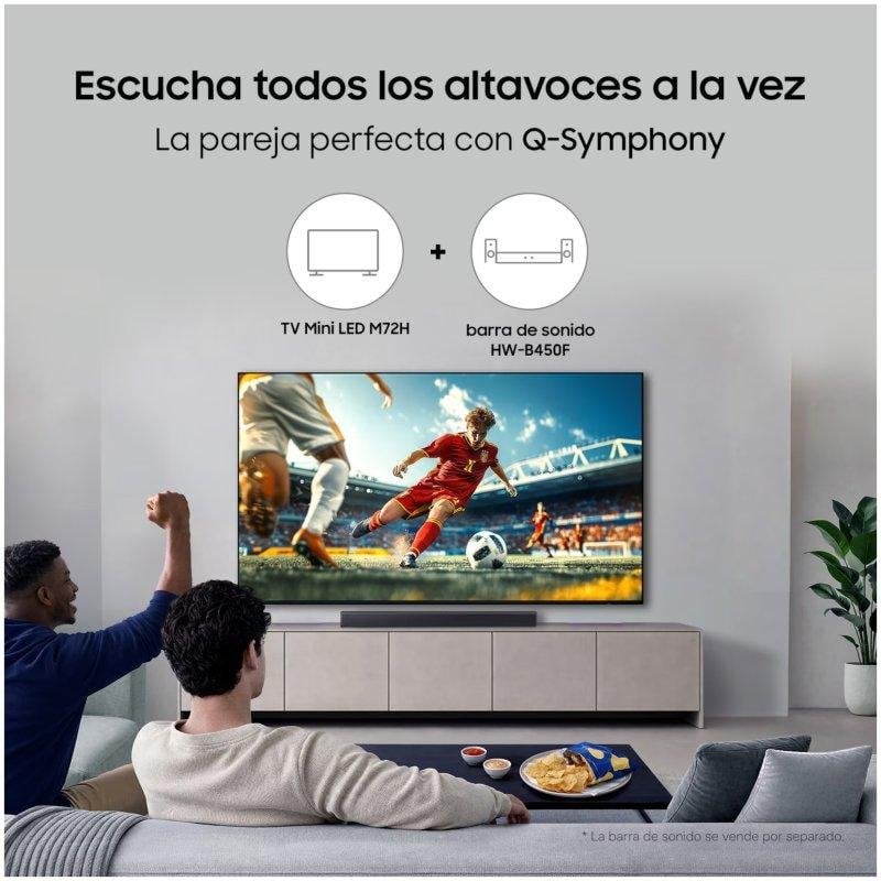 TV Samsung Mini LED UE50M72HAUXXH 50" 4K UltraHD 50Hz Smart TV Tizen HDR10+