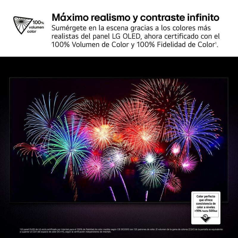 TV LG OLED evo OLED42C54LA 42" 4K UltraHD 144Hz Smart TV WebOS HDR10 Dolby Atmos Dolby Vision