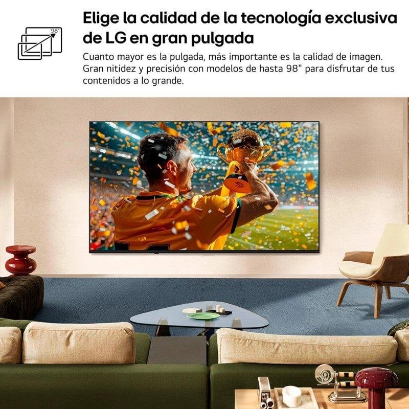 TV LG NanoCell 43NU8E0B3LA 43" 4K UHD 60Hz Smart TV WebOS HDR10 AI Sound