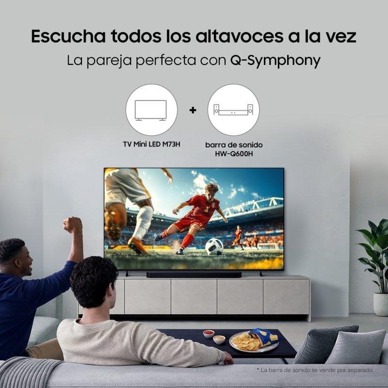 TV Samsung Mini LED TU85M73HAUXXC 85" 4K UltraHD 120Hz Smart TV Tizen HDR10 Vision AI