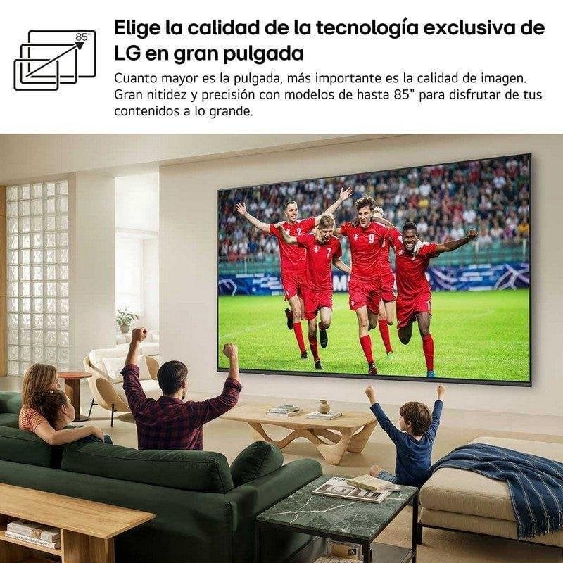 TV LG QNED evo MiniLED 65QNED80B6B 65" 4K UltraHD 60Hz Smart TV WebOS HDR10 Pro