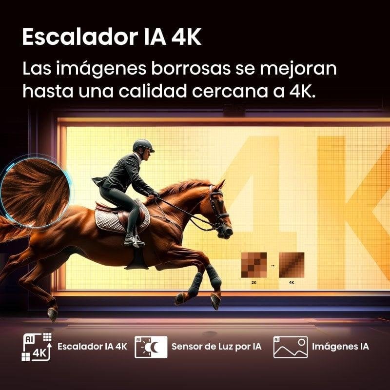 TV Hisense QLED 65E7Q 65" 4K UltraHD 60Hz Smart TV VIDAA Dolby Vision HDR10+ Quantum Dot