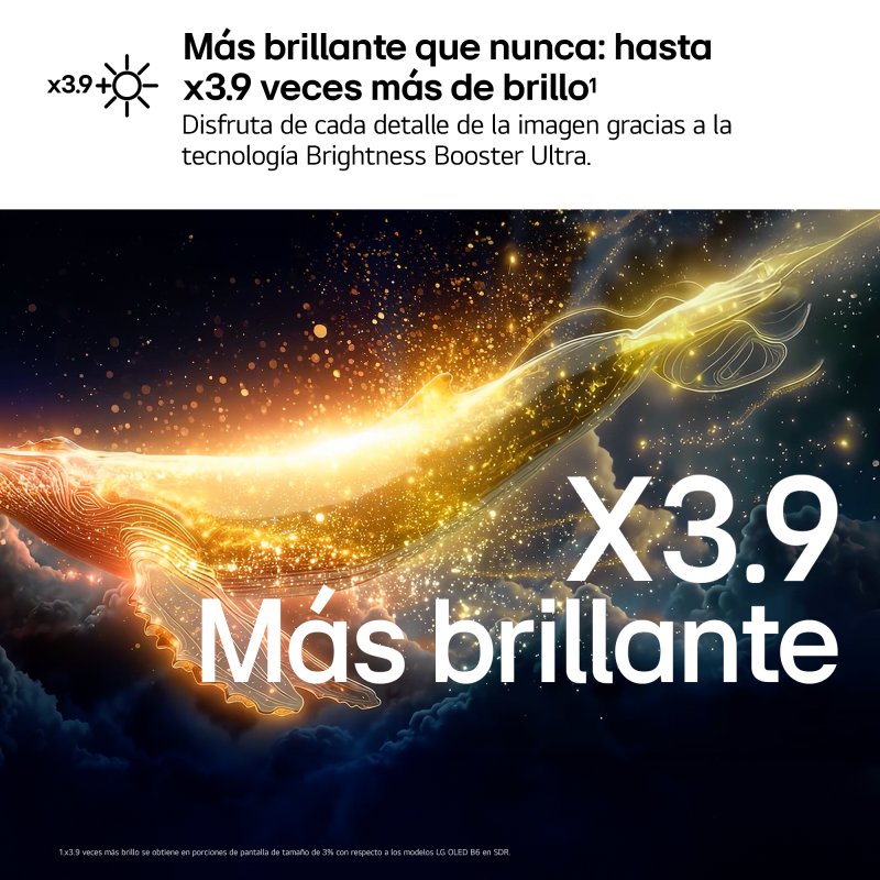 TV LG OLED evo OLED55G64LW 55" 4K UltraHD 120Hz Smart TV WebOS HDR10 Dolby Vision
