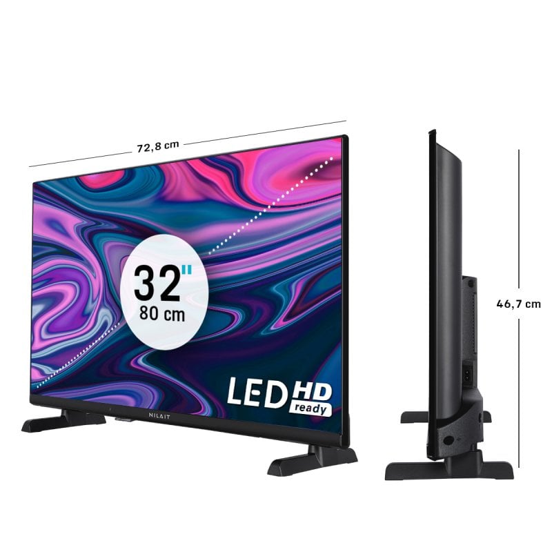 Nilait Prisma 32HC7002N 32" LED HD Ready senza cornice