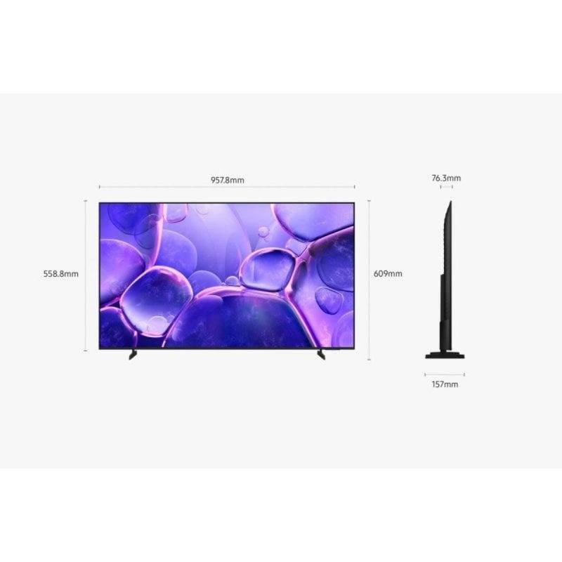 TV Samsung LED TU43U8005FU 43" 4K UltraHD 50Hz Smart TV Tizen HDR10+ Q-Symphony