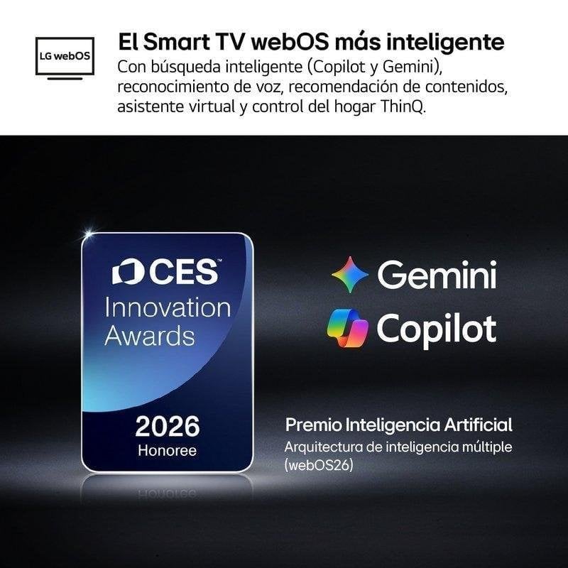 TV LG QNED evo MiniLED 65QNED80B6B 65" 4K UltraHD 60Hz Smart TV WebOS HDR10 Pro