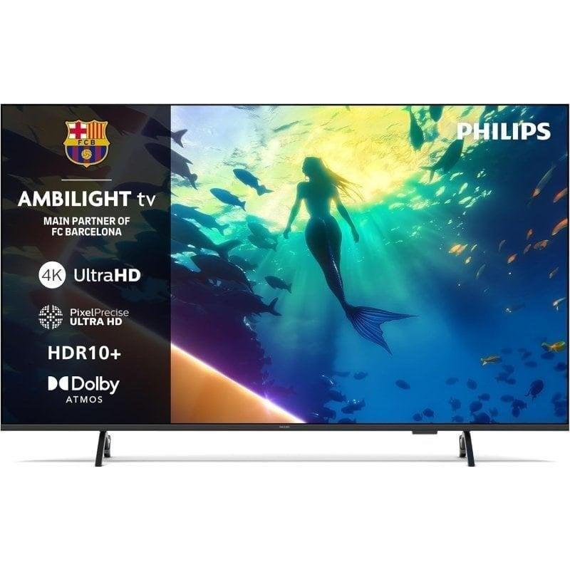 TV Philips LED 50PUS8010 50" 4K UltraHD 60Hz Smart TV Titan OS HDR10 Ambilight