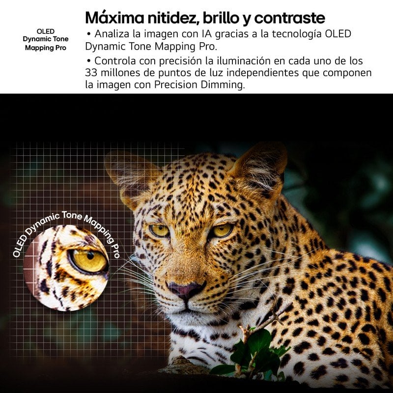 TV LG OLED evo OLED42C54LA 42" 4K UltraHD 144Hz Smart TV WebOS HDR10 Dolby Atmos Dolby Vision