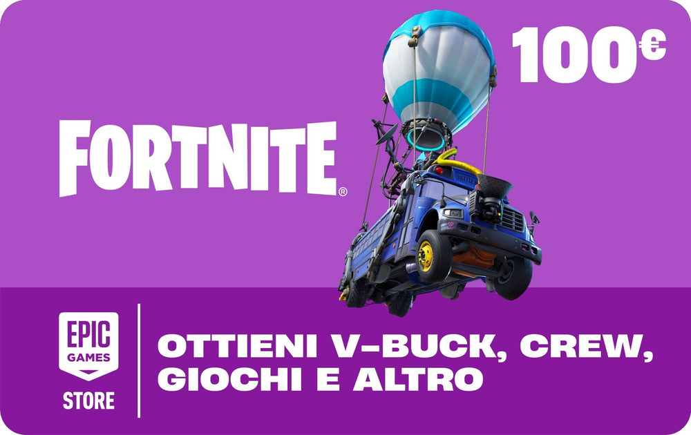 Carta Regalo Fortnite EUR 100