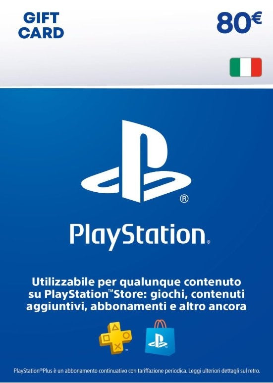 Ricarica Portafoglio PlayStation Store EUR 80