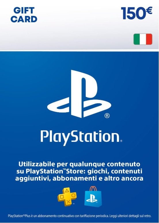 Ricarica Portafoglio PlayStation Store EUR 150