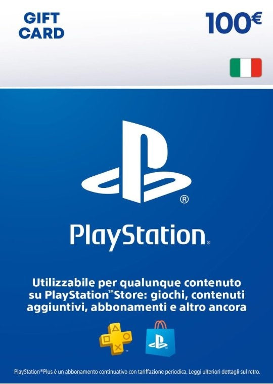 Ricarica Portafoglio PlayStation Store EUR 100