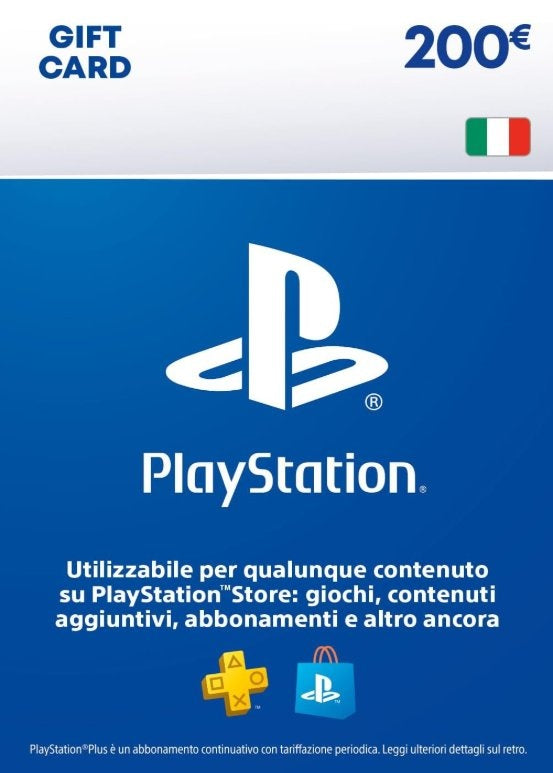 Ricarica Portafoglio PlayStation Store EUR 200