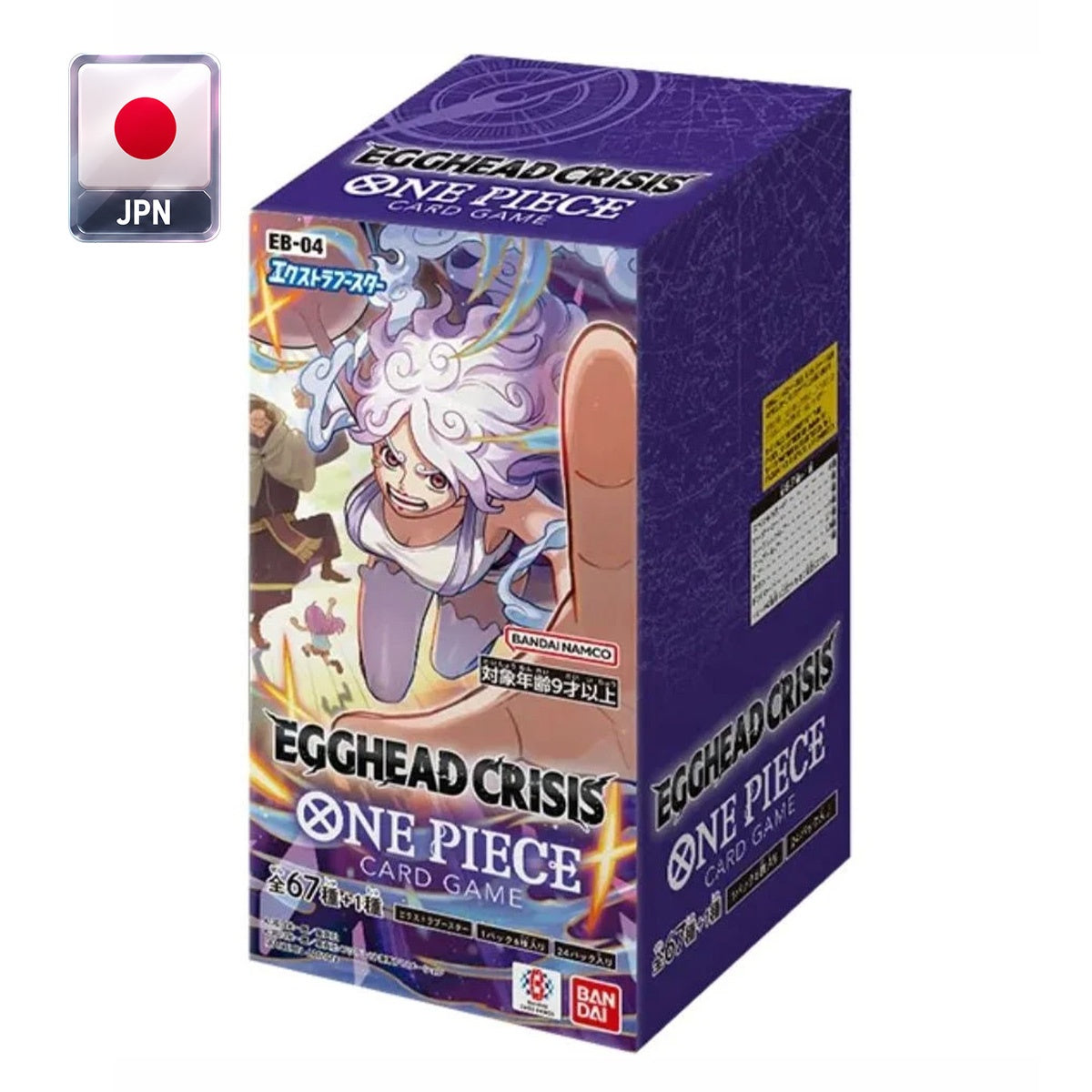 Carte One Piece - EB-04 Egghead Crisis (Box Da 24 Bustine- JP)