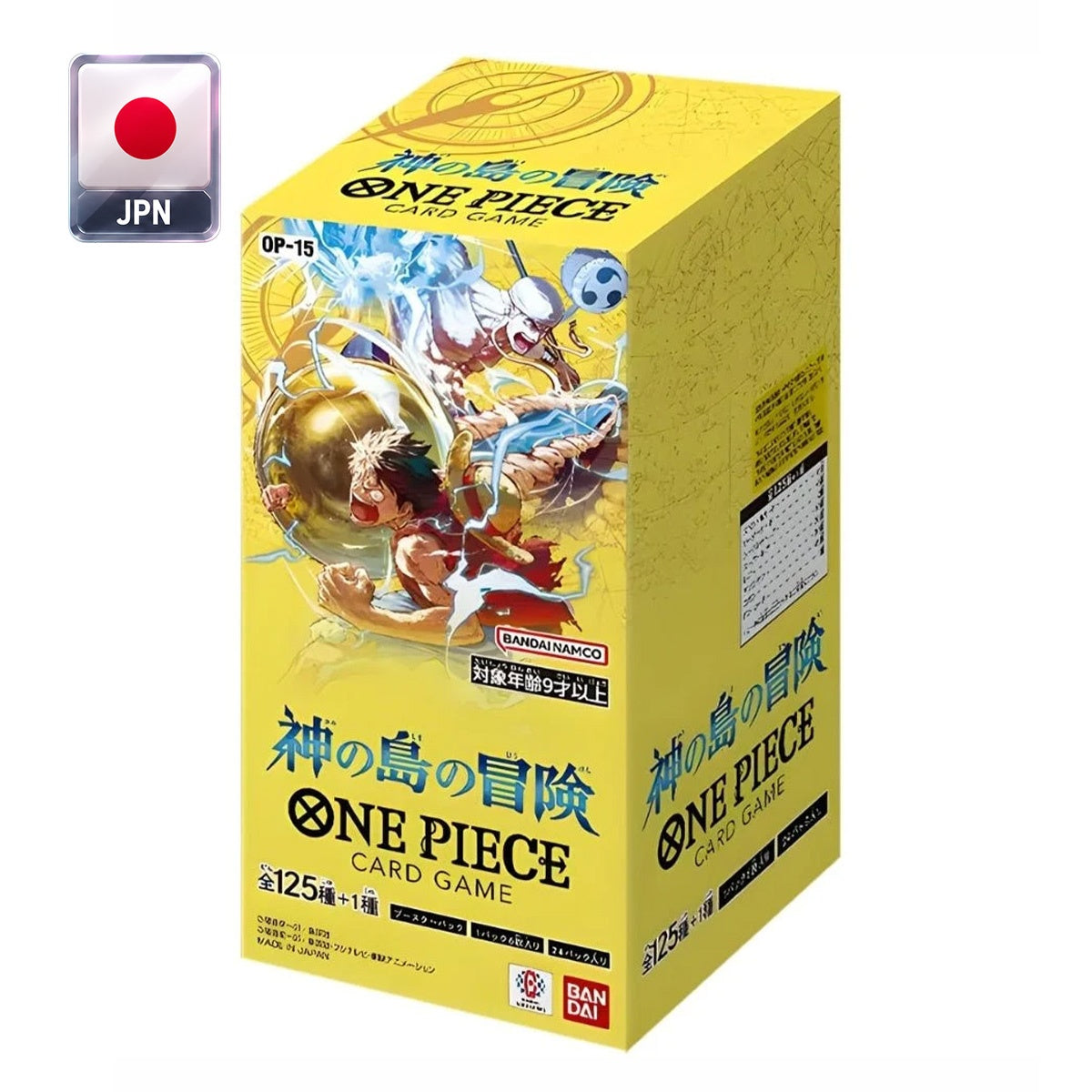 Carte One Piece - OP-15 Adventure On Kami's Island (Box 24 Buste, JAP)