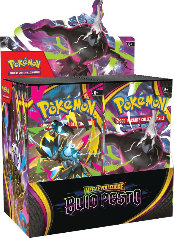 Carte Pokemon Megaevoluzione Buio Pesto (Box da 36 Buste)