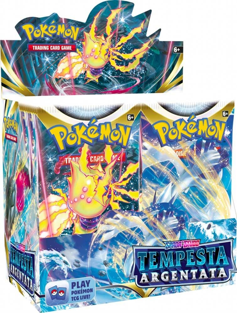 Carte Pokemon - Spada e Scudo Tempesta Argentata (Box 36 Buste)