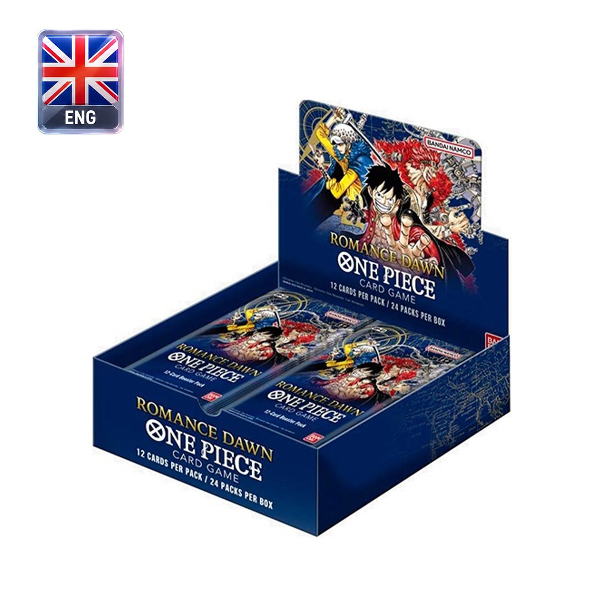 Carte One Piece - OP-01 Romance Dawn (Box 24 Buste- EN)